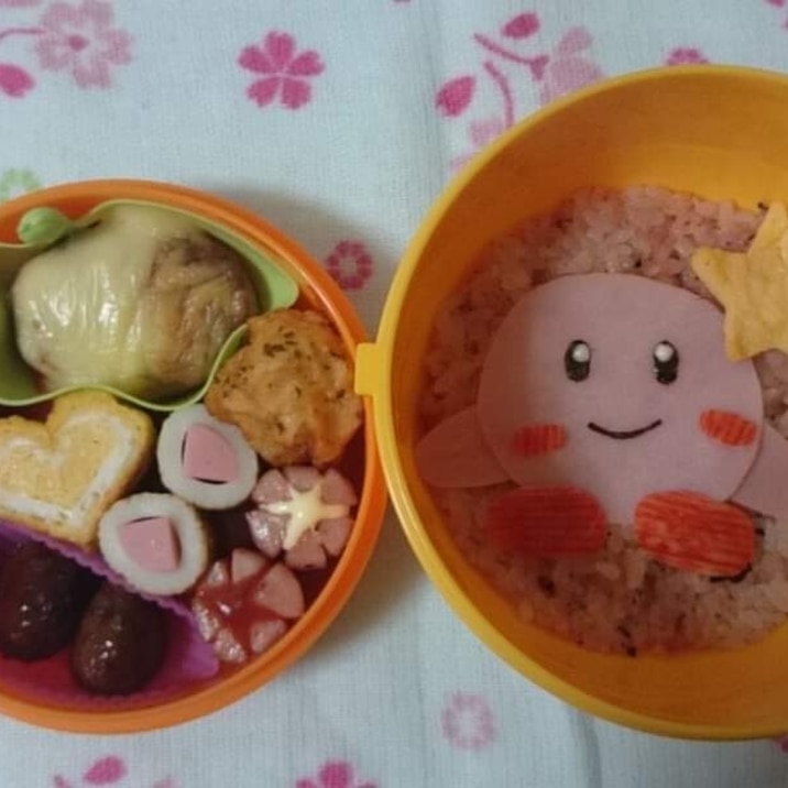 簡単 キャラ弁 星のカービィ レシピ 作り方 By Rururu13 楽天レシピ 簡単 キャラ弁 星のカービィ レシピ 作り方 By Rururu13 楽天レシピ